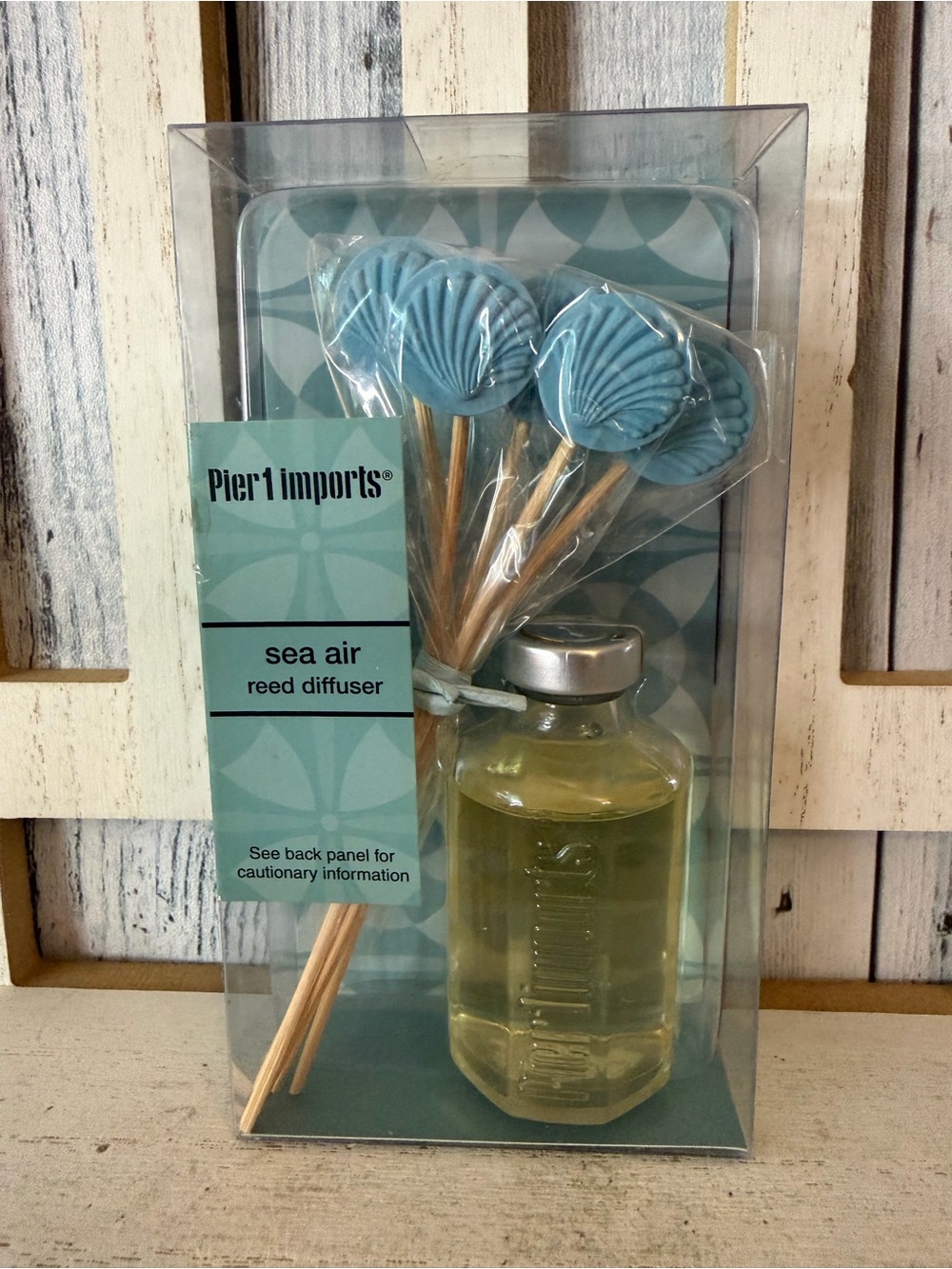 Pier 1 One Imports SEA AIR Home Reed Diffuser & Oil 0.95oz Discontinued Rare New